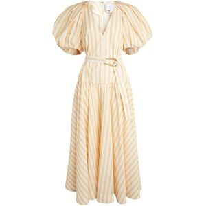 Acler Warner Dress in Mango Stripe New With Tags